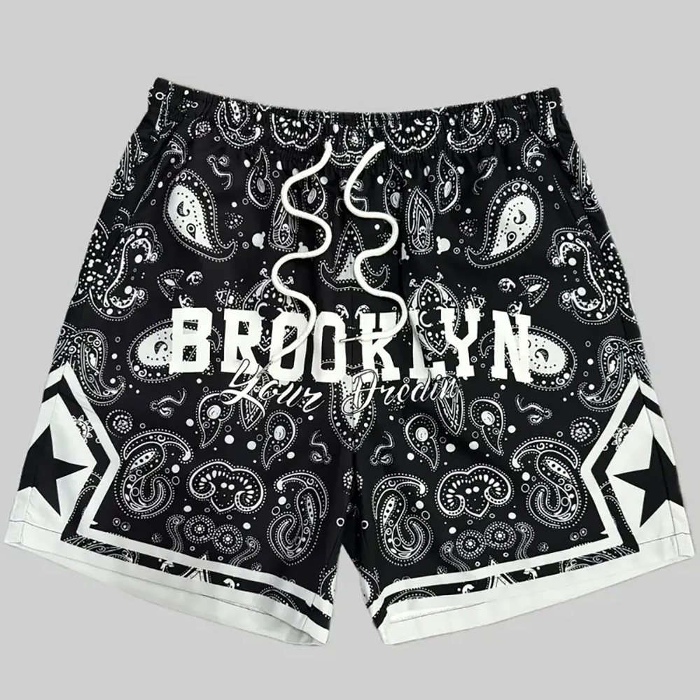 Men'S Fashion New York - 여름 키즈 남성 브루클린 뉴욕 반바지