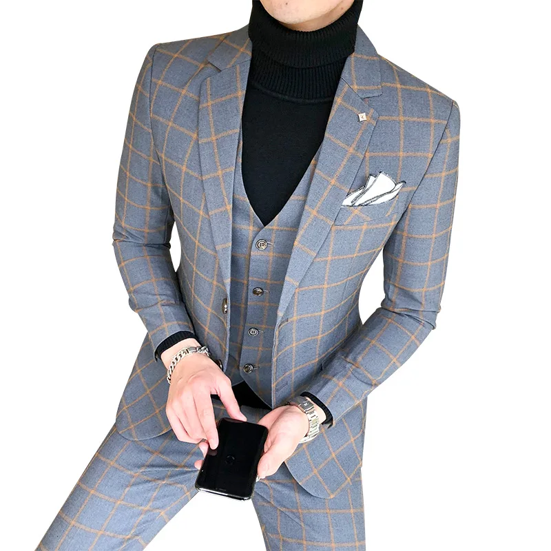 Men'S Dress Pants Fashion - 블레이저 및 조끼 및 바지 및