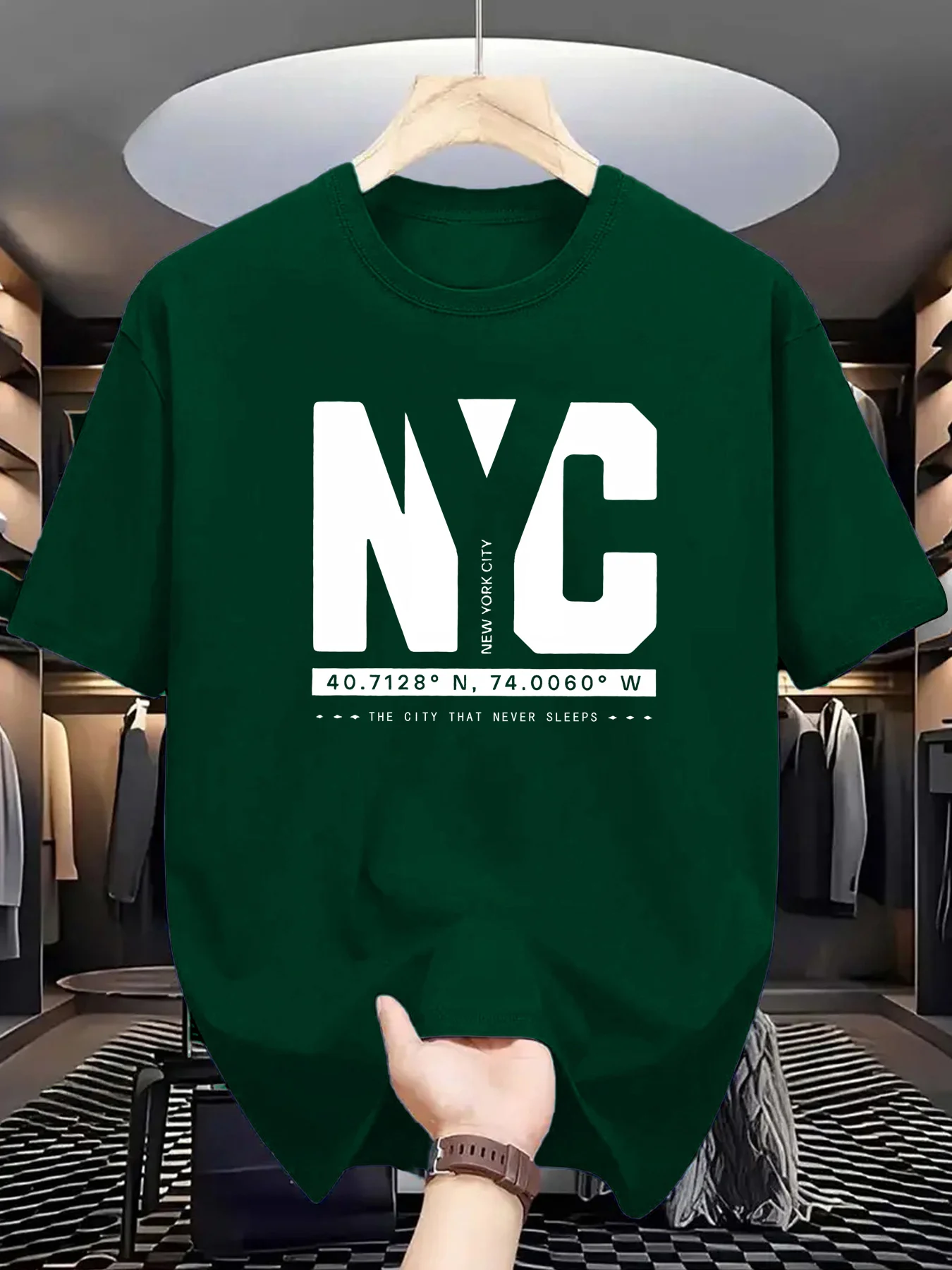 Men'S Fashion New York - 남성 여름 패션 트렌드 캐주얼 루즈핏