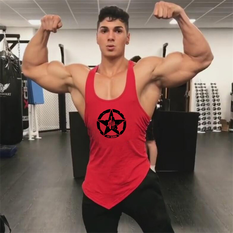 Muscle Tee Workout - 체육관 보디 빌딩 근육 셔츠 여름