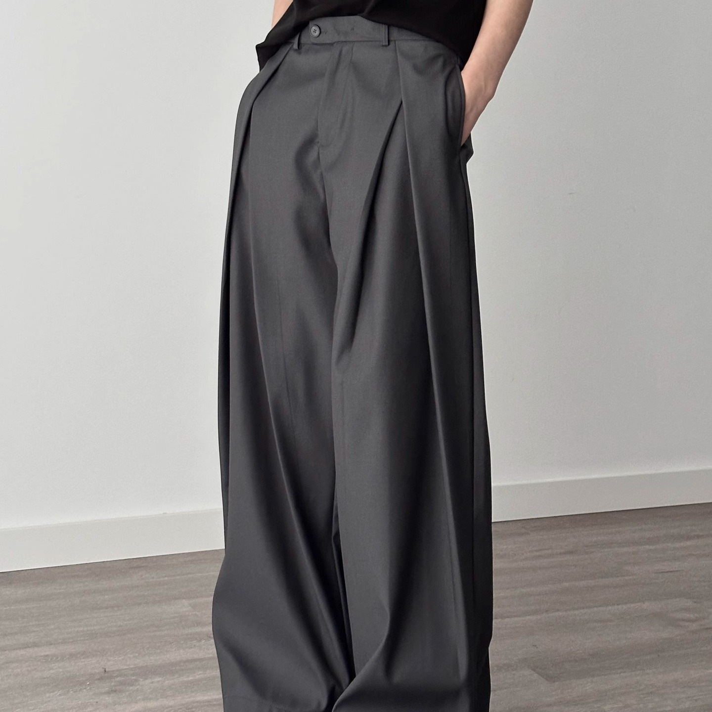 2025 신상 블랙 수트 팬츠 남성 패션 소셜 남성 드 - Men'S Dress Pants Fashion 리뷰 및 가격