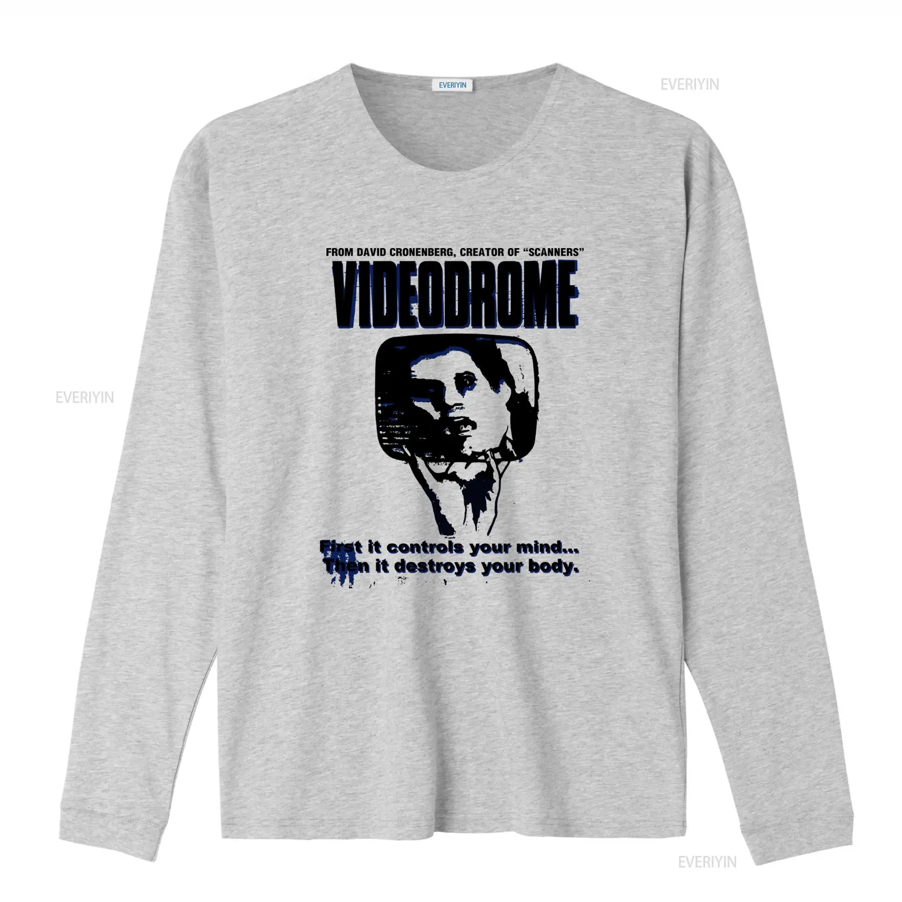 VIDEODROME T 셔츠 80년대 펑크 호러 크로노 - Mens Fashion In The 80S 리뷰 및 가격