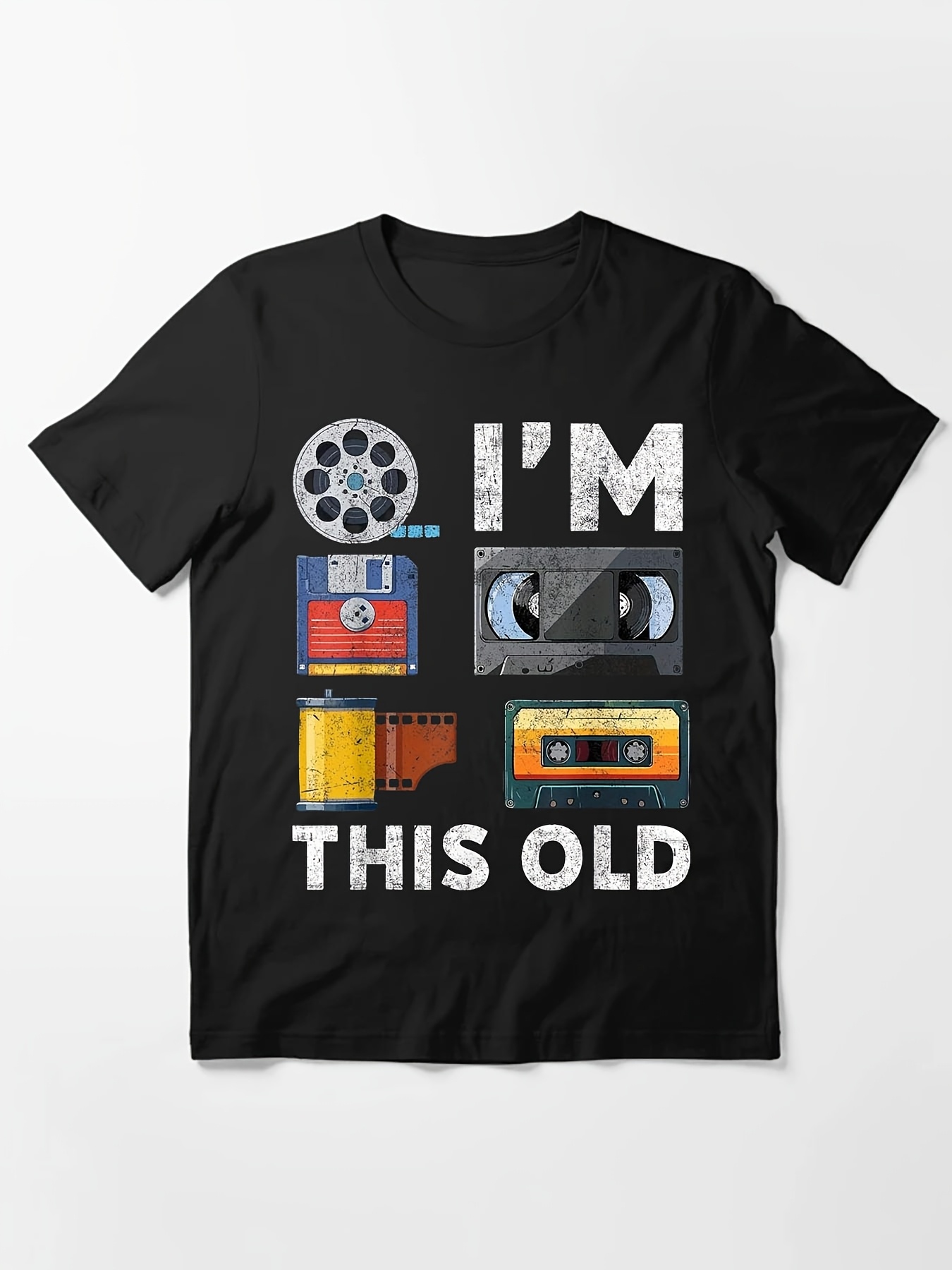 나는 80년대 90년대 레트로 스타일 남성용 티셔츠,  - Mens Fashion In The 80S 리뷰 및 가격