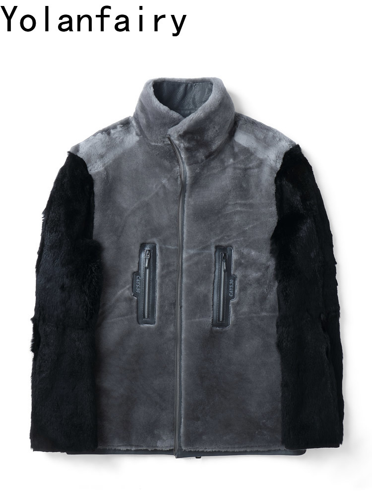 YOLANFAIRY 고급 소가죽 정품 가죽 재킷 남성용 - Men'S Fashion Leather Jacket 리뷰 및 가격