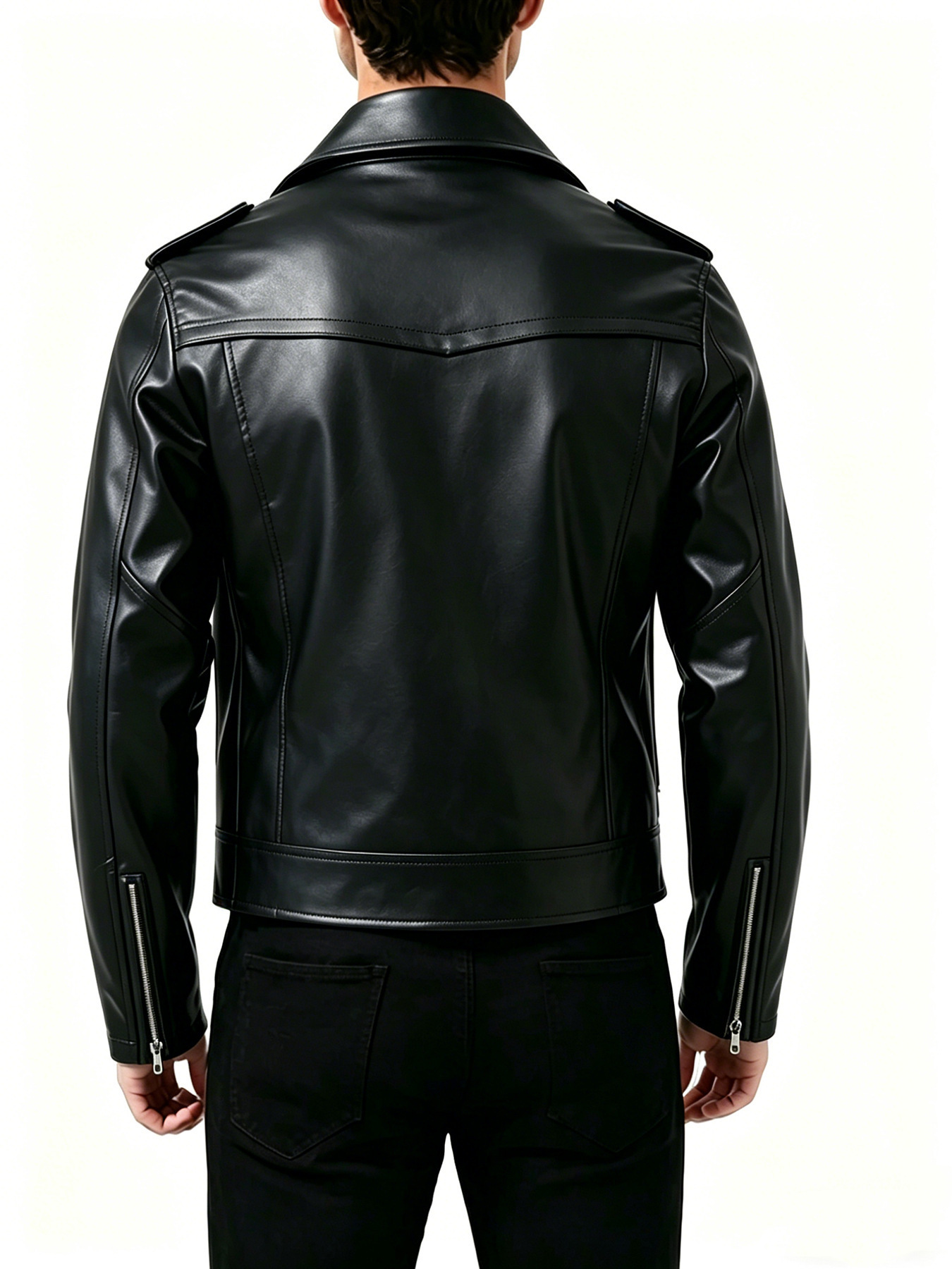 캐주얼 남성 자켓 지퍼 슬림핏 대형 사이즈 PU 가죽  - Men'S Fashion Leather Jacket 리뷰 및 가격