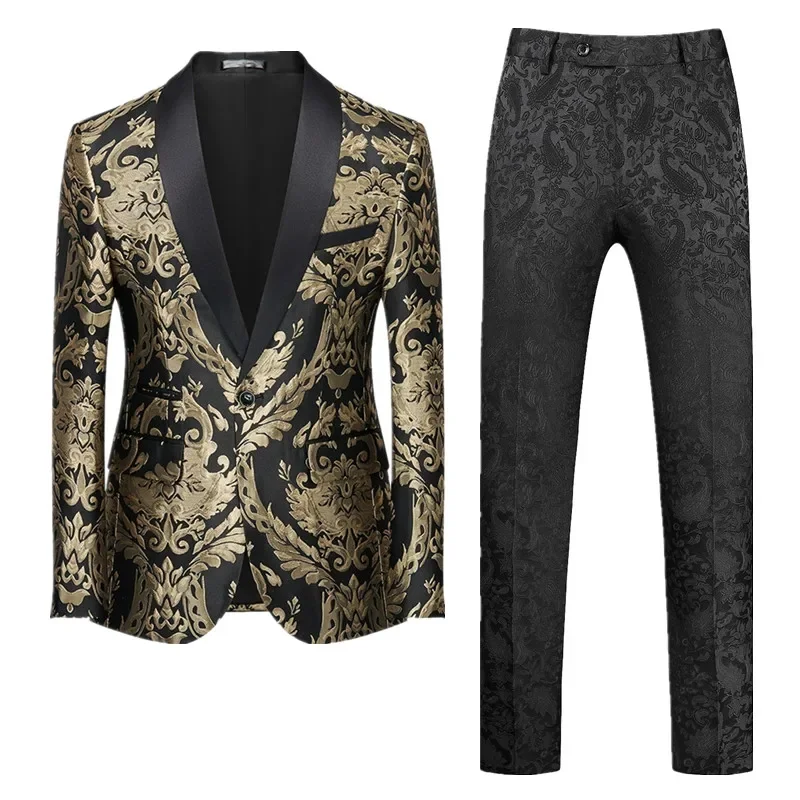 남성 비즈니스 사회 자카드 정장 블루/레드 패션 옴므  - Men'S Dress Pants Fashion 리뷰 및 가격