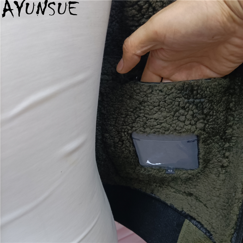 AYUNSUE 따뜻한 천연 모피 코트 남성 겨울 캐주얼 - Men'S Fashion Leather Jacket 리뷰 및 가격