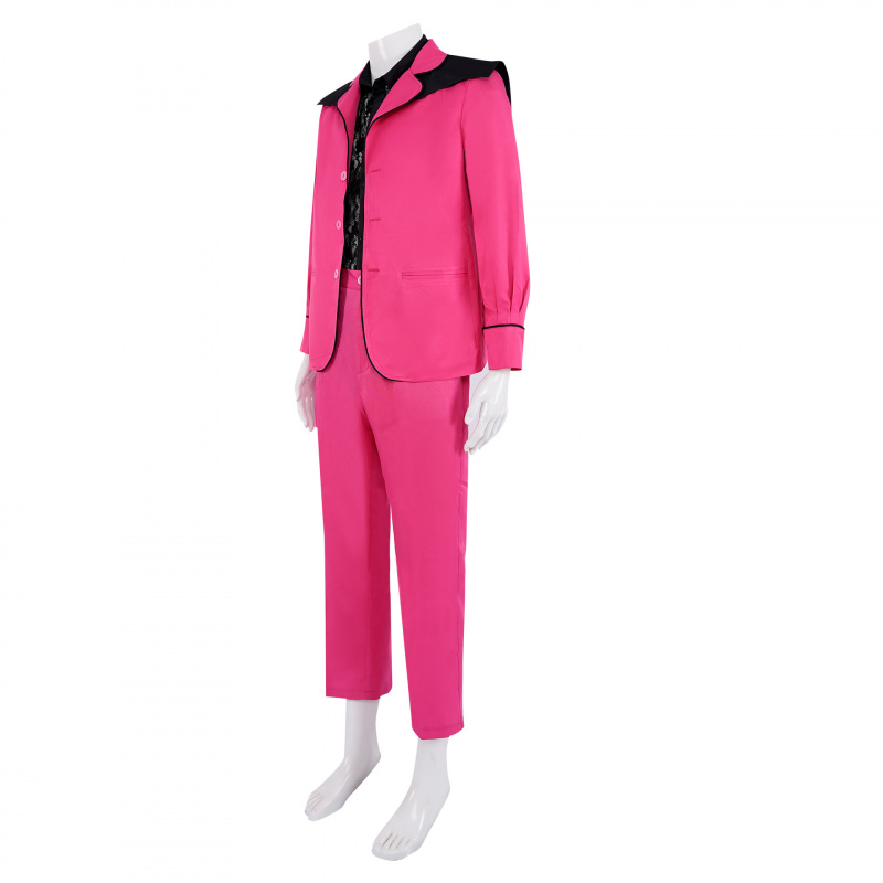 영화 엘비스 프레슬리 의상 핑크 라켓 블랙 레이스 셔츠 - Men'S Dress Pants Fashion 리뷰 및 가격