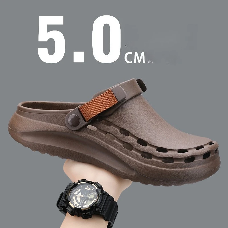 빠른 건조 EVA 솔리드 컬러 남성 샌들 패션 유행 경 - Men'S Fashion News 리뷰 및 가격