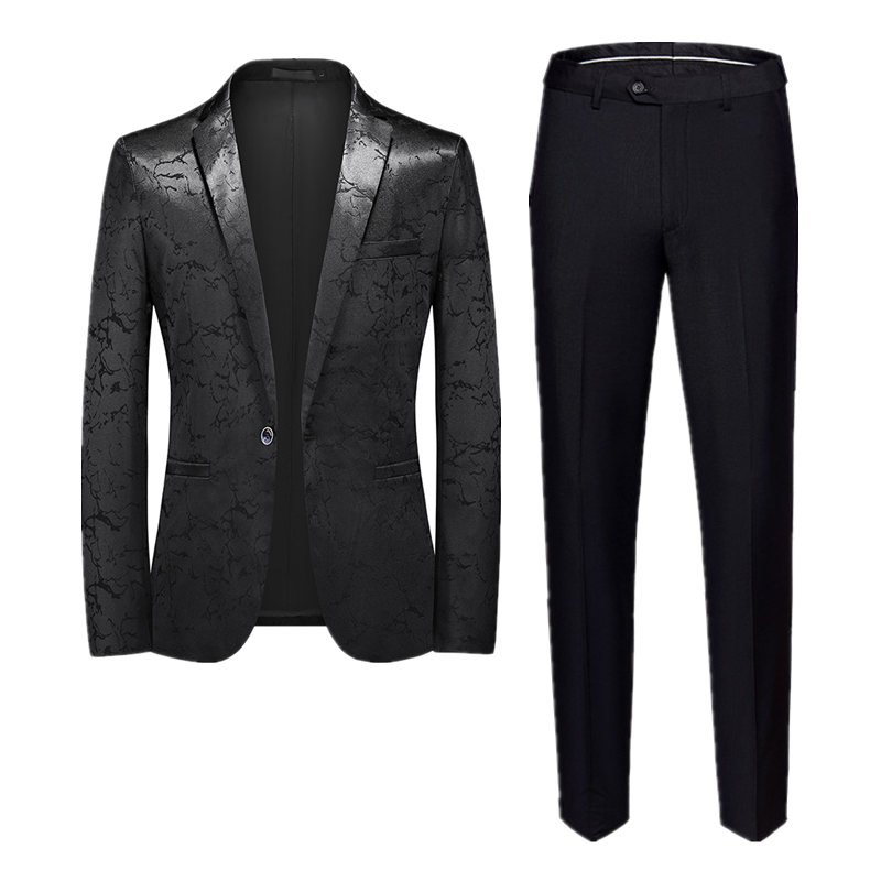남성용 웨딩 세트 2 피스 2024 패션, 비즈니스 럭 - Men'S Dress Pants Fashion 리뷰 및 가격