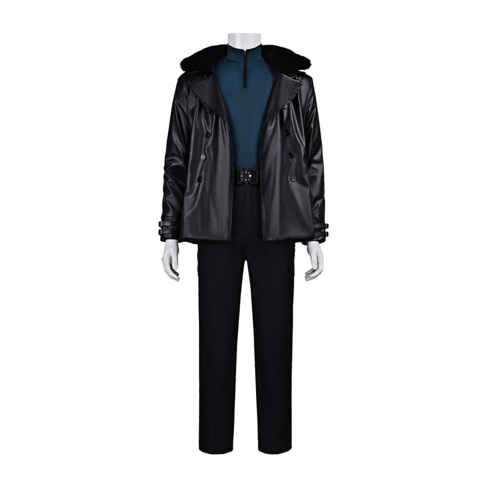 게임 레온 케네디 Re9 이블 코스프레 의상 레지던트맨 - Men'S Fashion Leather Jacket 리뷰 및 가격