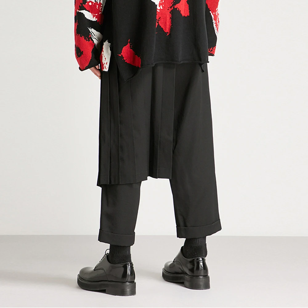 남성용 캐주얼 해체 플리츠 스트레이트 팬츠, 젠더리스  - Men'S Dress Pants Fashion 리뷰 및 가격