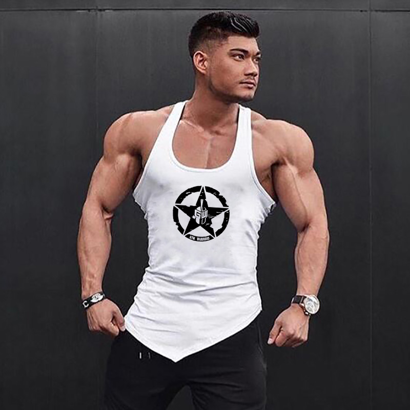 체육관 보디 빌딩 근육 셔츠 여름 민소매 코튼 통기성  - Muscle Tee Workout 리뷰 및 가격